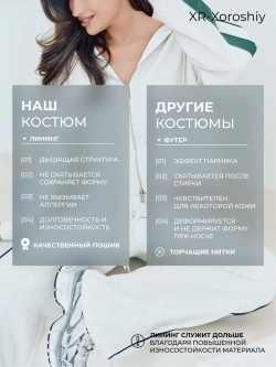 Спортивный костюм оверсайз на молнии