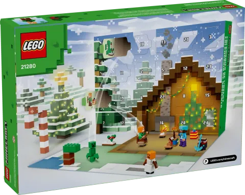 Конструктор LEGO Minecraft 21280 Адвент календарь 2025
