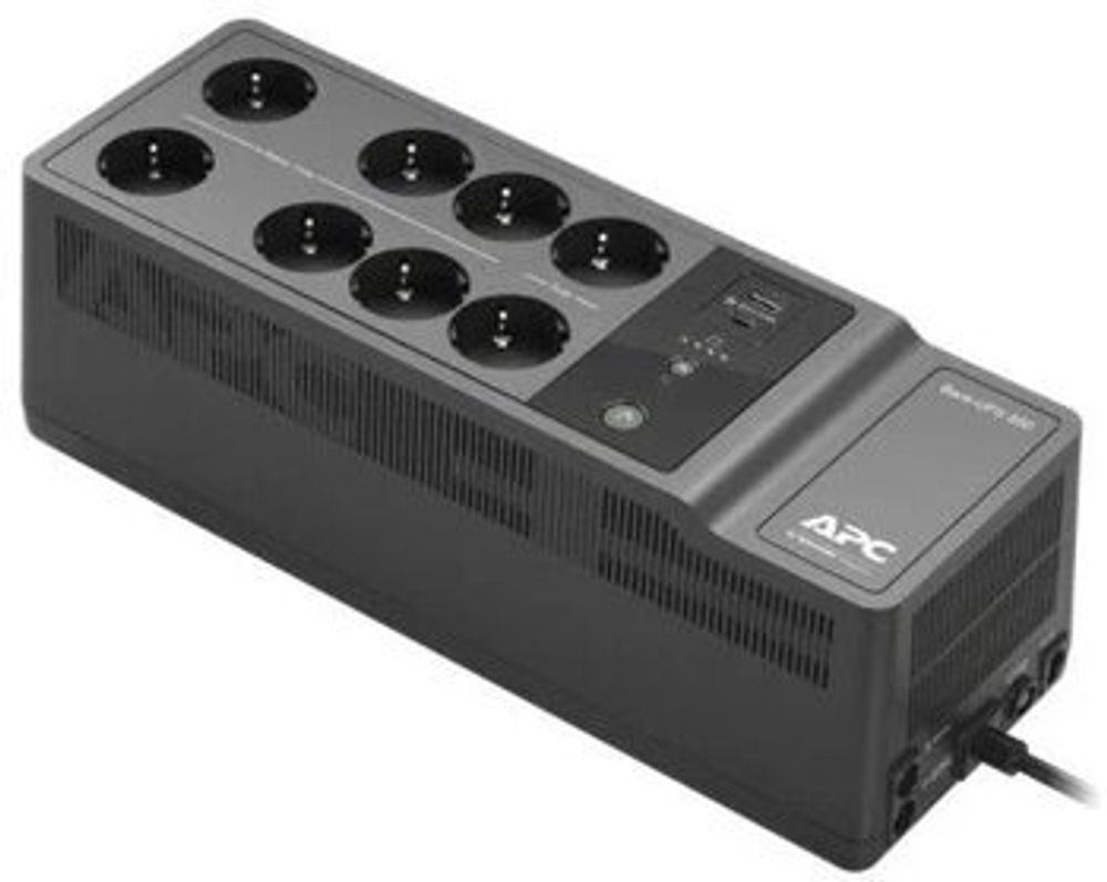 Источник бесперебойного питания APC Back-UPS BE850G2-RS 520вт 850ва черный