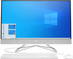 Моноблок HP 27-dp1008ur. Конфигурация: Intel Core i7 1165G7 2.8 ГГц/16 ГБ/512 ГБ SSD/Intel Iris Xe Graphics/Windows 10 Домашняя/27"/1920х1080 пикс.