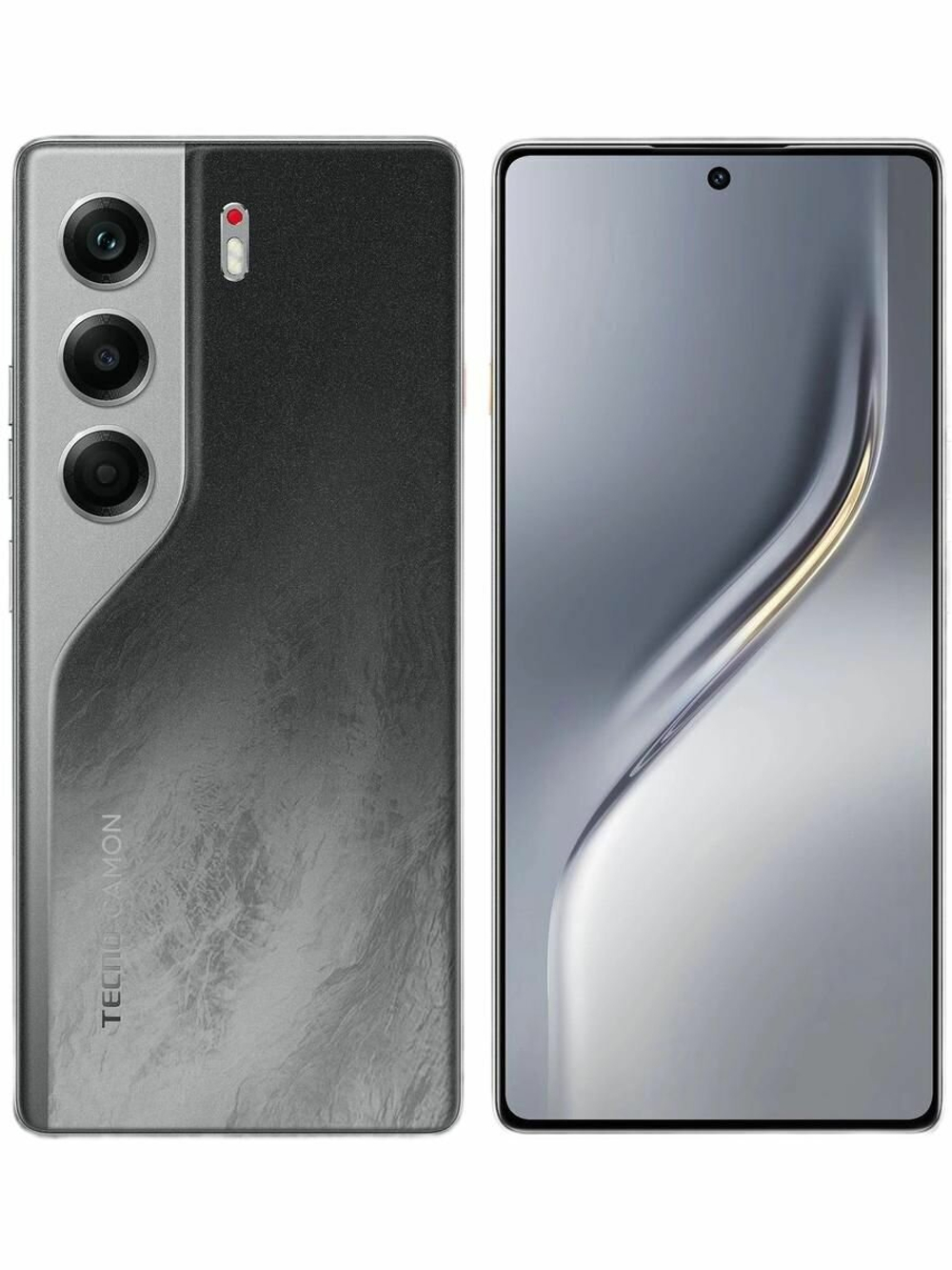 Смартфон TECNO CAMON 40 8/256Gb, 6.78", AMOLED, 50МП, Черный (Galaxy Black)