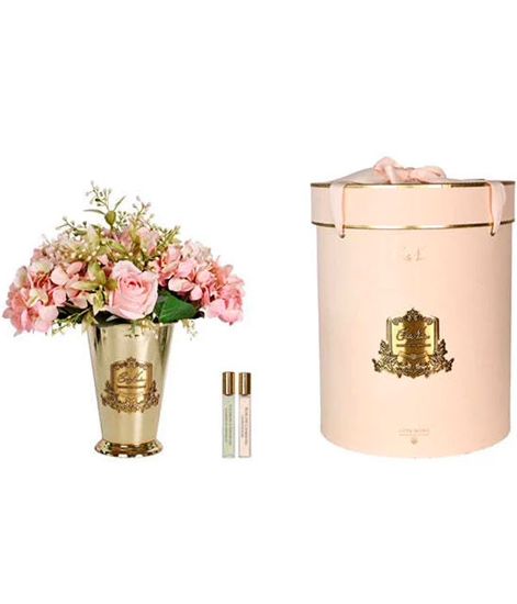 Букет гортензии и розы GRAND SUMMER POSY french pink, Cote Noire