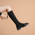 HUANAI Knee high Boots Women"s Black