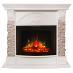 Каминокомплект Real Flame Athena GR WT с очагом Evrika 25,5
