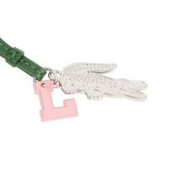 Подарок Lacoste Tennis Racket Mirror L Charms Key Ring - green