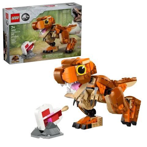 Конструктор LEGO Jurassic World 76967 Маленький поедатель: Тираннозавр Рекс