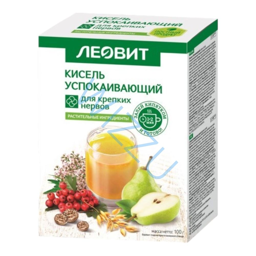Кисель Леовит Успокаивающий 20гр*5шт в упаковке