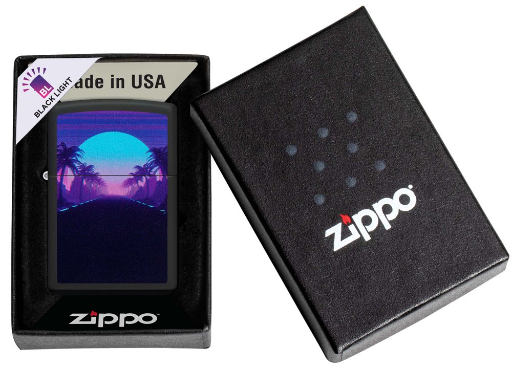 Зажигалка Zippo Sunset Black (49809) 6