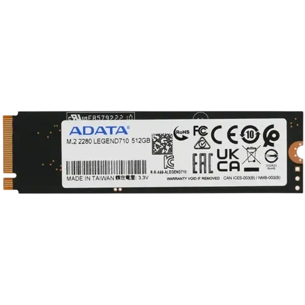 SSD 512 ГБ M.2 NVMe ADATA LEGEND 710