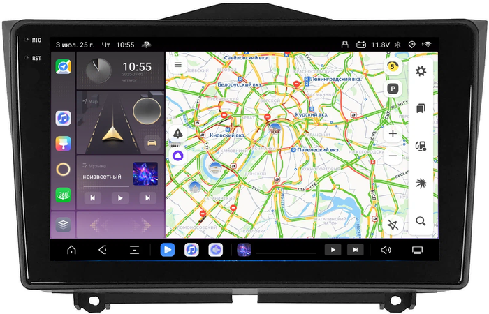Магнитола для Lada Granta 2018+ - Kuberg OL-9063 QLed+2K, Android 13, Быстрейшая, CarPlay, 4G SIM-слот