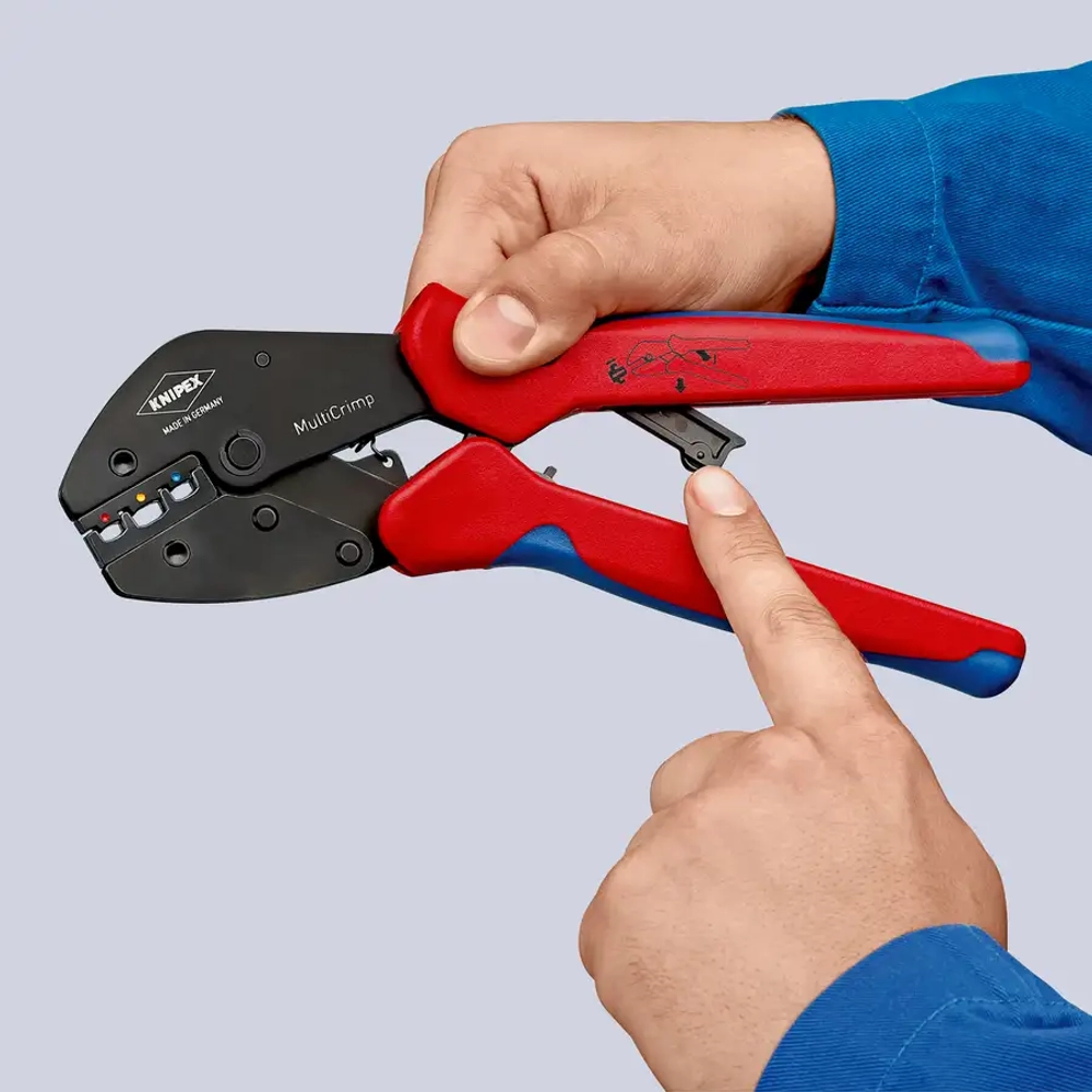 MultiCrimp® чернёные 250 мм Knipex 97 33 01
