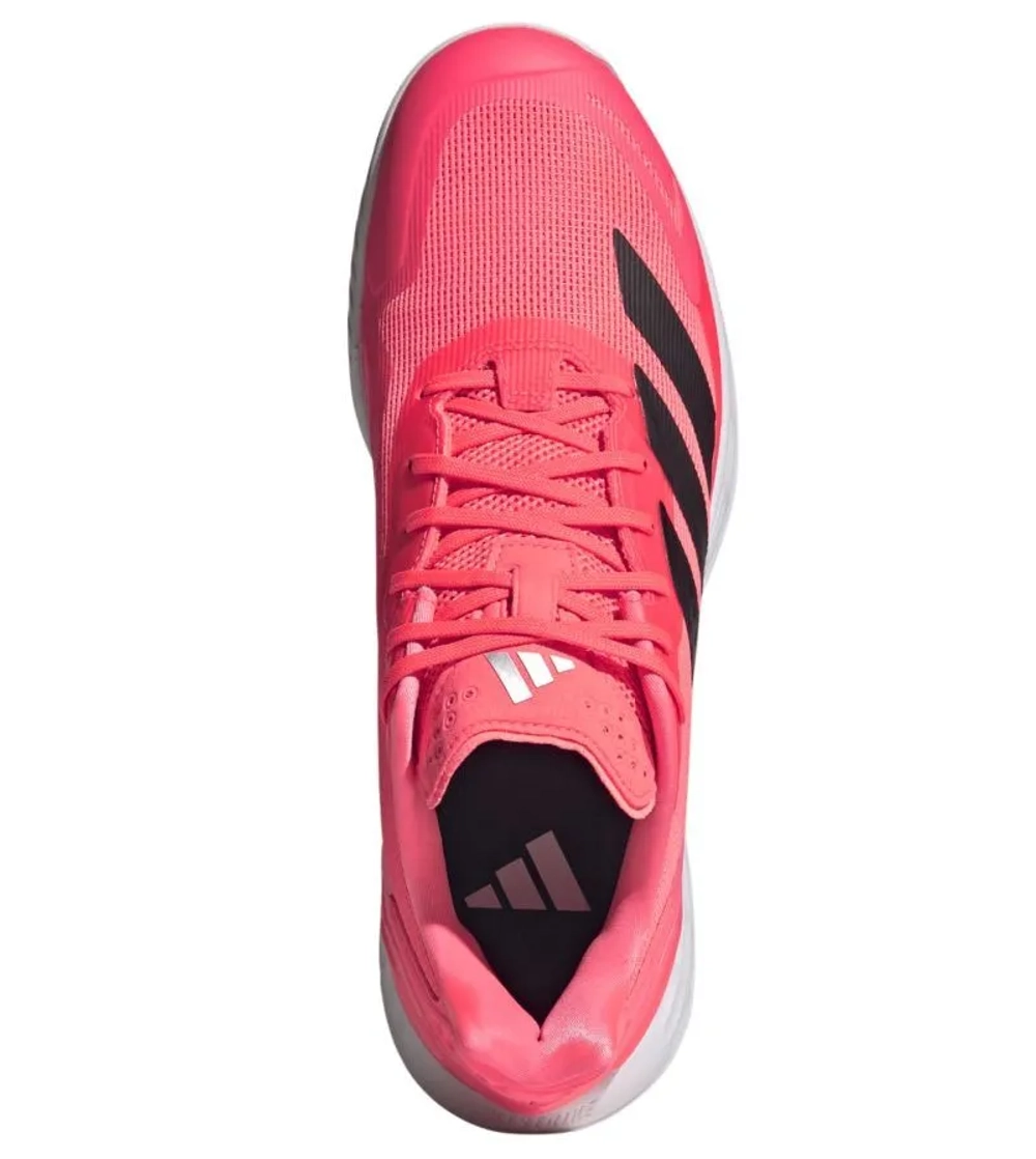 Мужские кроссовки теннисные Adidas Defiant Speed 2 M - solar turbo/core black/cloud white