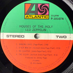 Led Zeppelin ‎– Houses Of The Holy (Япония 1976г.)