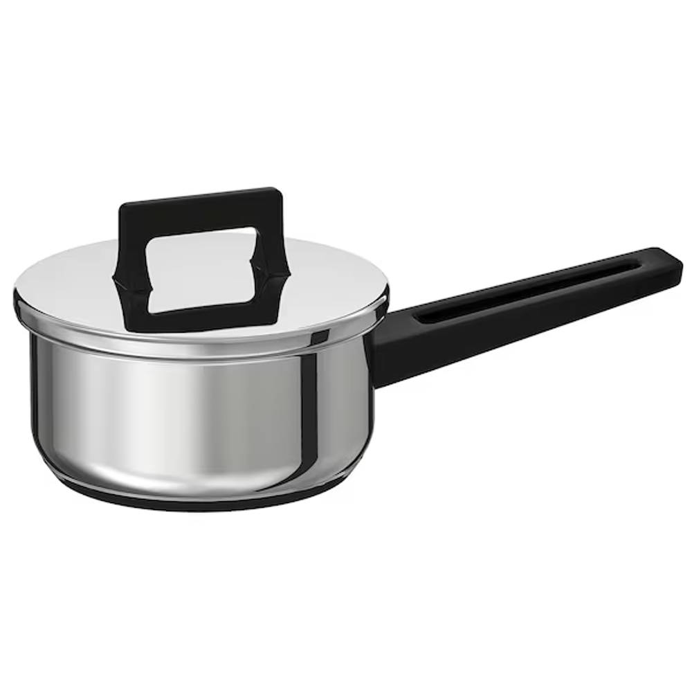 СНИТСИГ SNITSIG Ковш с крышкой, нержавеющая сталь, 1 литр