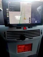 Магнитола для Opel Astra H (перенос БК вниз, серая) - Teyes CC2 PLUS монитор 9" QLED, Android 10, Быстрая, SIM-слот