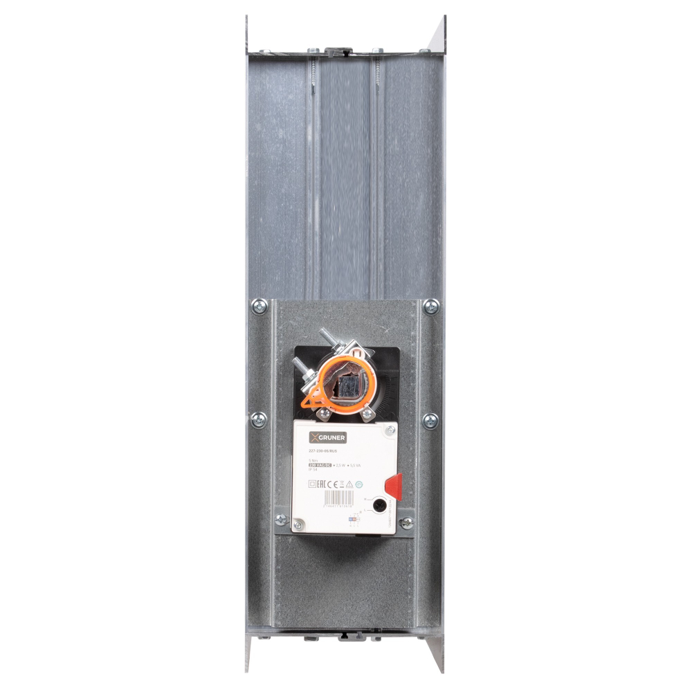Клапан воздушный с электроприводом GRUNER DRr 800x500+NFU-230-08