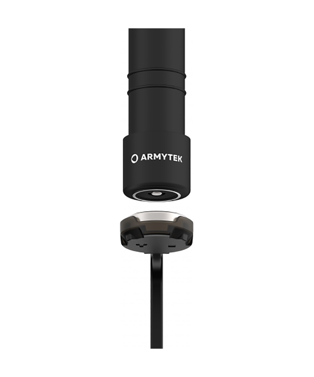 Мультифонарь светодиодный Armytek Wizard C2 Pro v4 Magnet USB+ABM01+18650, 2500 лм, холодный свет