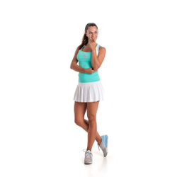Женская теннисная юбка BB by Belen Berbel Salitre Skirt Women - White