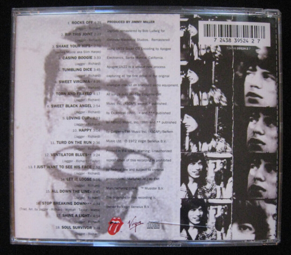 The Rolling Stones / Exile On Main St. (CD)