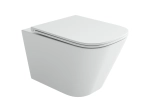 Подвесной унитаз Ceramicanova Союз (Union) безободковый, смыв торнадо CN4009TMW