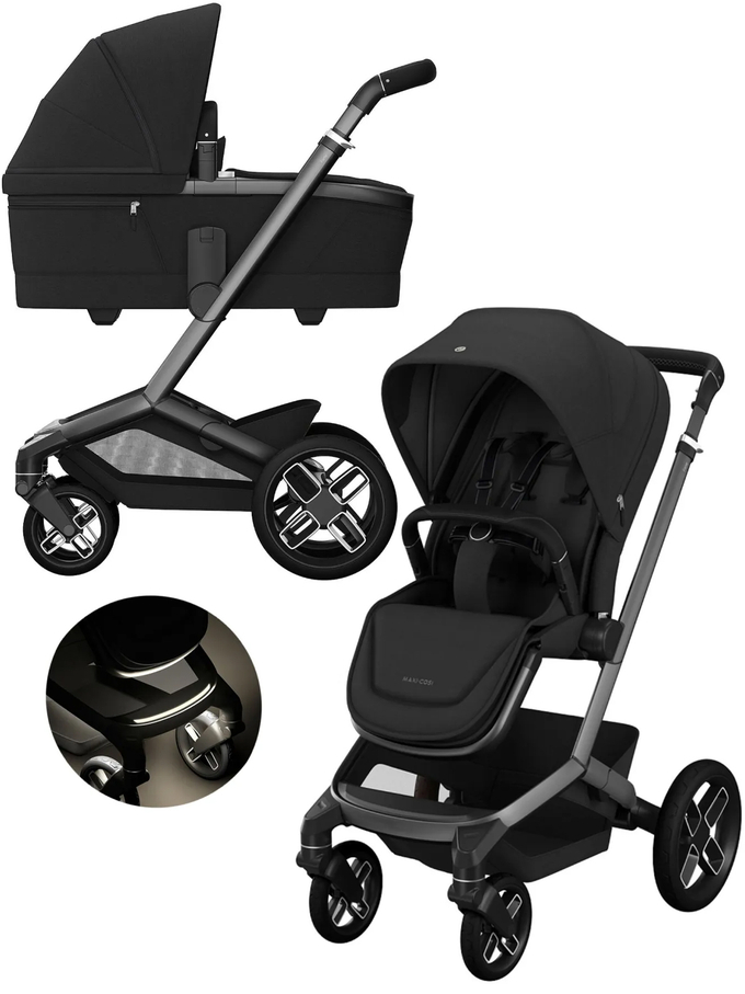 Maxi-Cosi Коляска 2 в 1 Fame Twillic Black