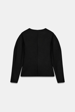 ТРИКОТАЖНЫЙ БЛЕЙЗЕР НА ПУГОВИЦАХ — ZARA