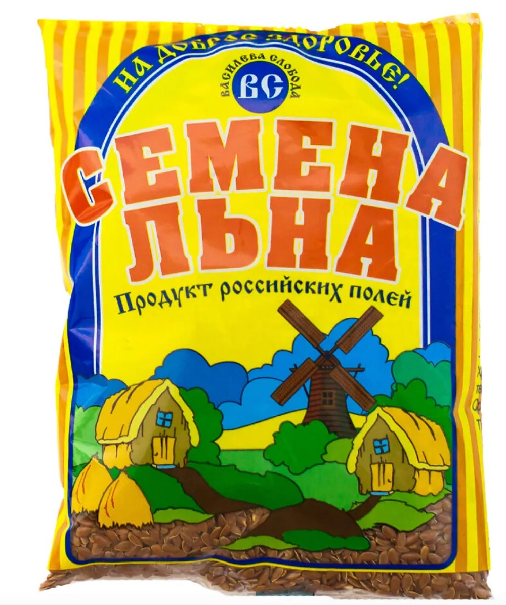 Семена коричневого льна «Лен ОК», 200 г