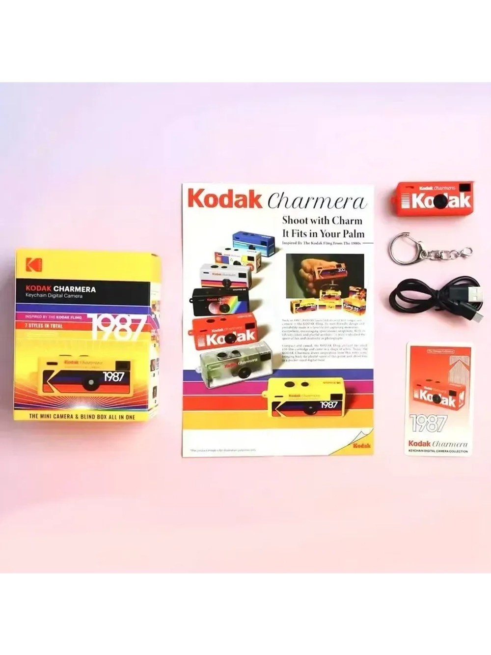 Мини цифровая камера Kodak Charmera 1987