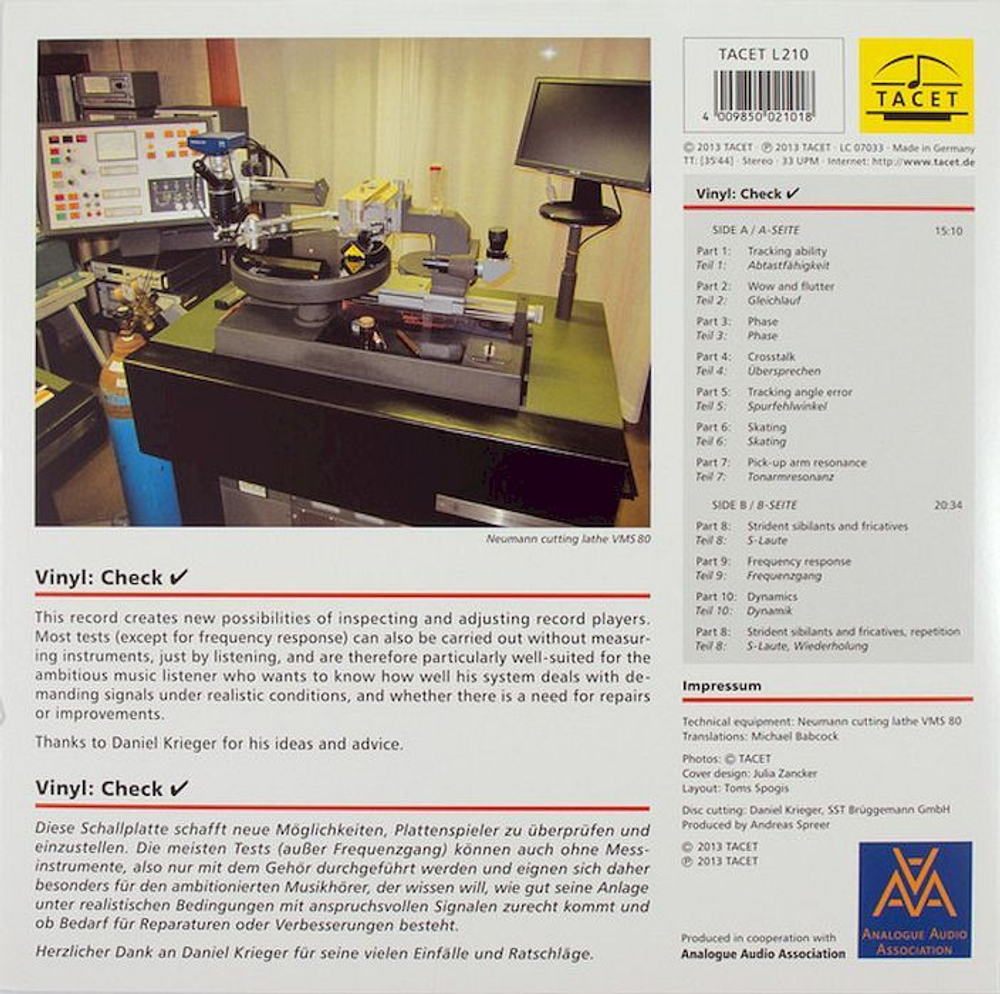 Vinyl: Check (180g) (Limited Edition)