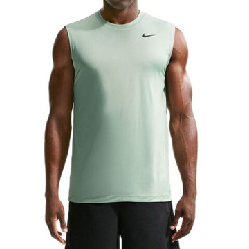 Мужская T-Shirt Nike Dri-Fit Legend Sleeveless - steam/black