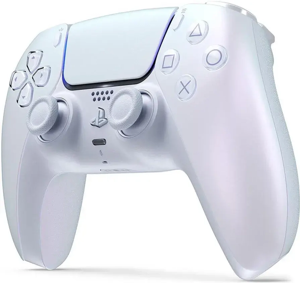 Беспроводной геймпад Dualsense Controller для PS5 (Chroma Pearl - Жемчужный хром, CFI-ZCT1W: SIEE)
