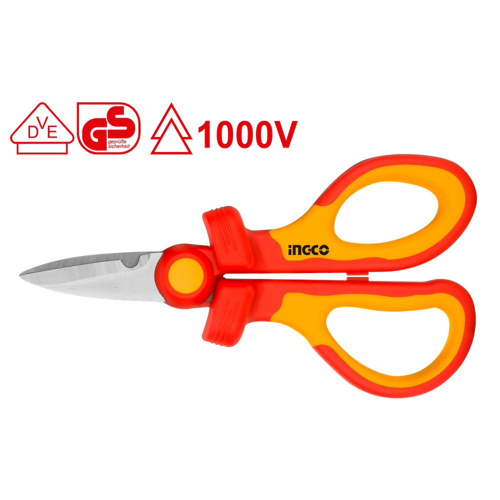 Ножницы диэлектрические INGCO HISS1601 INDUSTRIAL 160 мм Ножницы диэлектрические INGCO HISS1601 INDUSTRIAL 160 мм