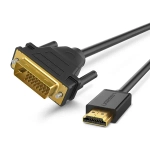 Кабель HDMI - DVI 24+1, 1.5m, UGREEN 11150