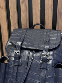 Рюкзак Louis Vuitton Christopher из кожи крокодила