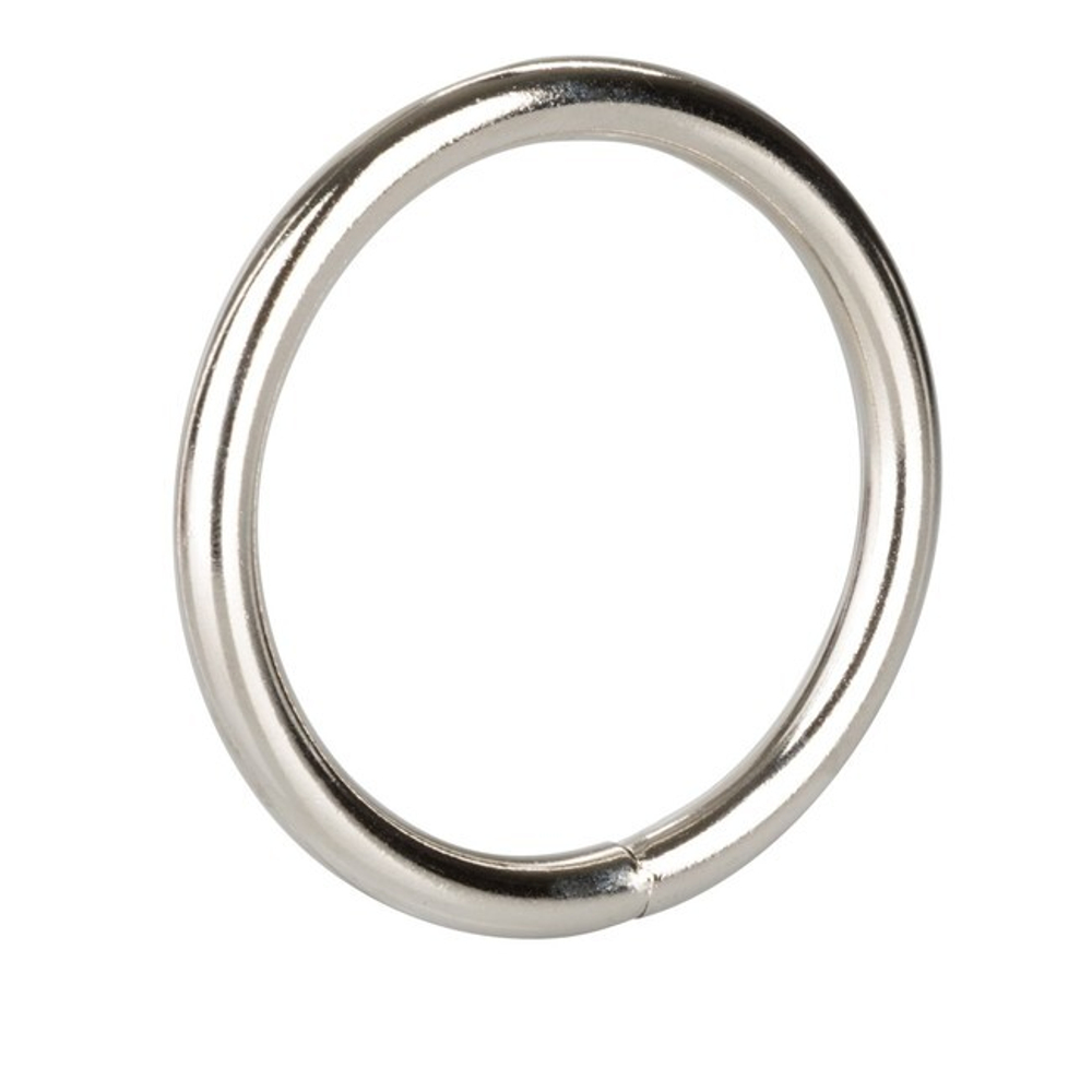 Кольцо эрекционное California Exotic Novelties Silver Ring (Цвет: металл)