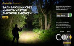 Фонарь Armytek Elf C2 Max WR USB-C Белый