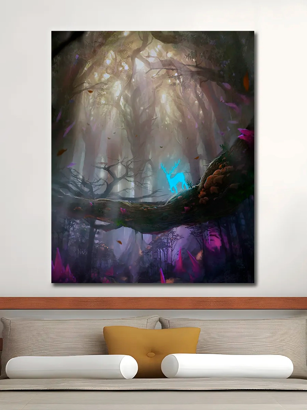 Картина "Лесное волшебство", интерьерная 50х70см 1шт.