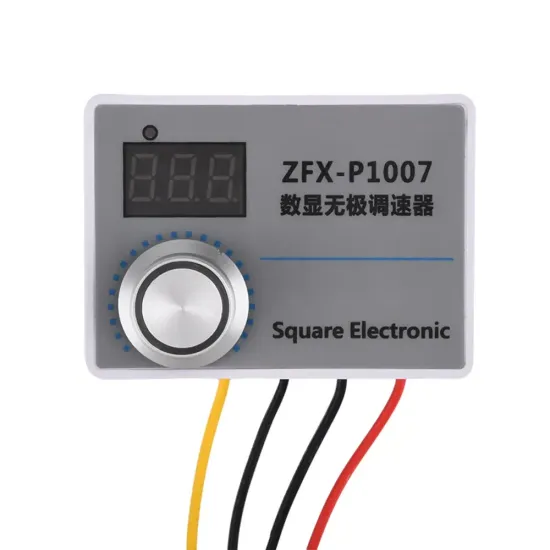 Регулятор мощности ZFX-P1007 с цифровым дисплеем 220 В переменного тока