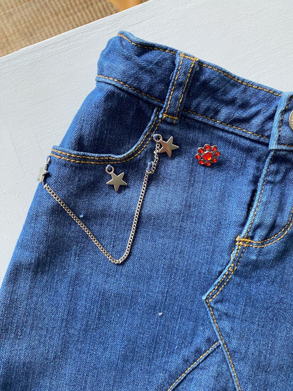 Джинсовая юбка Marc Jacobs, 110