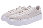 PUMA Sneakers Suede Platform Dots Jr "Silver" Women"s