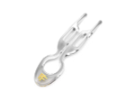 NO 1 HAIRPIN | TRANSPARENT - 5X HAIRPIN/TUBE / Шпильки No1 Hairpin Прозрачного цвета (набор из 5 шпилек)