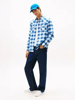 Рубашка мужская TOMMY JEANS TJM REG WSTRN FLANNE