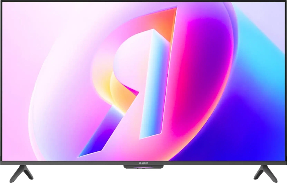 Телевизор 55" Яндекс ТВ Станция Бейсик QLED с Алисой YNDX-00080