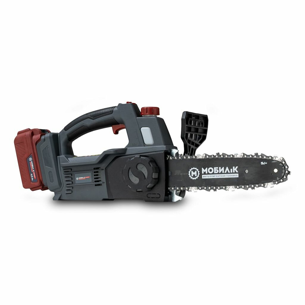 Пила акк. МОБИЛ К XCA25 КОМФОРТ BRUSHLESS, шина 25см, шаг 1.4" 20В., акк.4Ач, быс. зар. (MBK0030896)