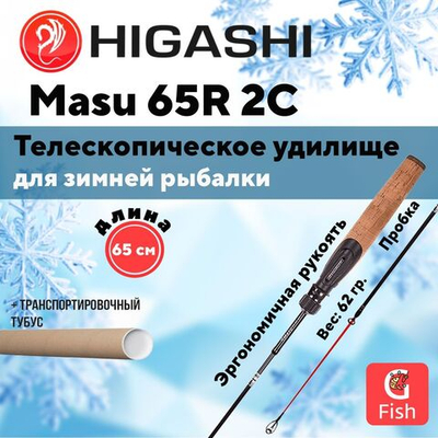 Удилище зимнее Masu 65R 2C