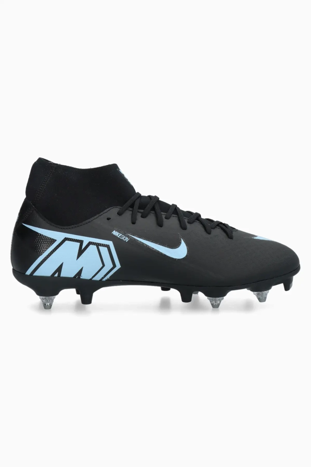 Бутсы Nike Zoom Mercurial Superfly 10 Academy SG-Pro AC - черный