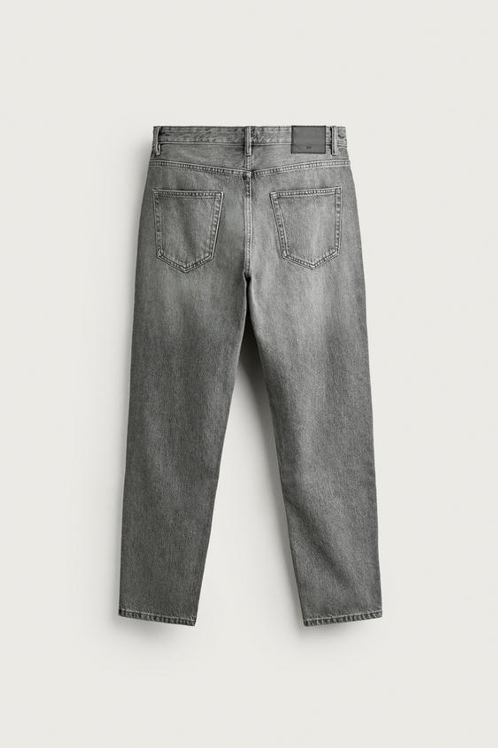 ZARA ДЖИНСЫ SLIM TAPERED, СЕРЫЙ