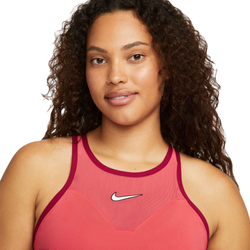 Женский топ теннисный Nike Court Dri-Fit Slam Top - ember glow/ember glow/noble red/white