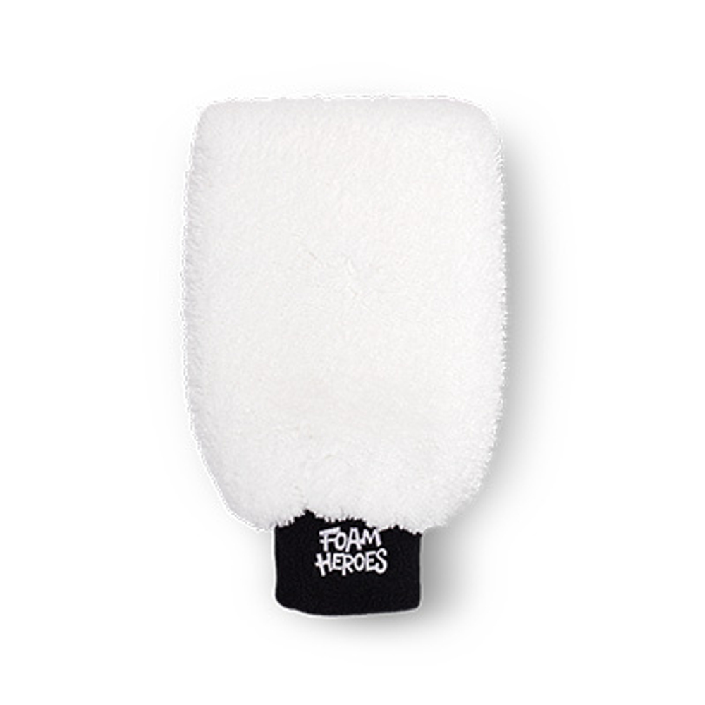 FHA033 Foam Heroes Soft Cloud варежка из мульти-микрофибры для мойки автомобиля 17.5x23см, 1400г/м2