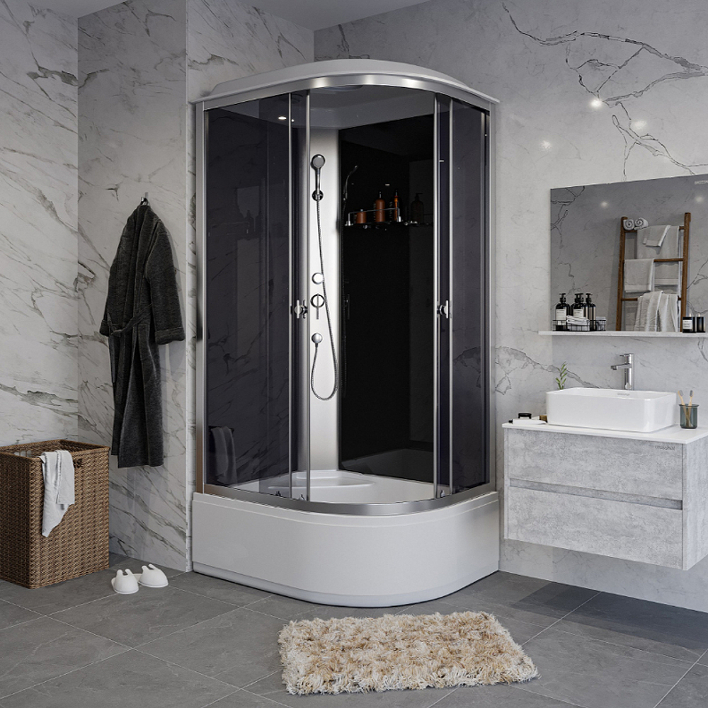 Душевая кабина Niagara Eco 100x70 L E100/70/40L/TN без гидромассажа